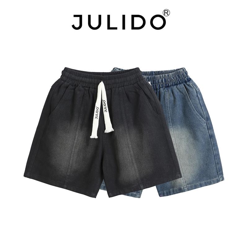 Combo 2 Quần short jean nam JULIDO co giãn thoải mái