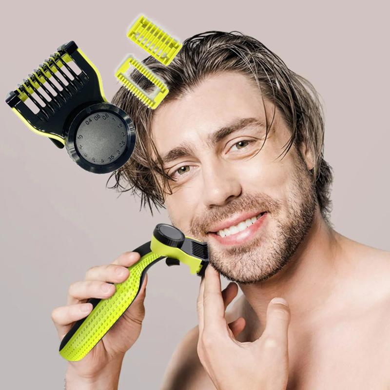 Product Introduction of Beard Cutting Guide Comb 0.4 To10 MM Trimmer Clipper Guide Comb QP2520 QP2530 QP2630 QP2620 Durable For Philips One  Razor 22