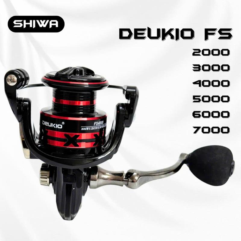 Máy Câu Cá DEUKIO Giá Rẻ DEUKIO FS Đủ Size 200 3000 4000 5000 6000 7000 Máy Câu Cá Full Kim Loại Phụ Kiện