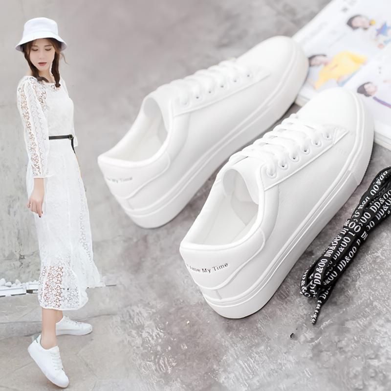 Giày thể thao giày bata nữ đen trắng trắng đế thấp sneakers Nhung Cao Su Jean giàybata đentrắng giày  trắng đi học giày bata  nữ học sinh Shoes_s