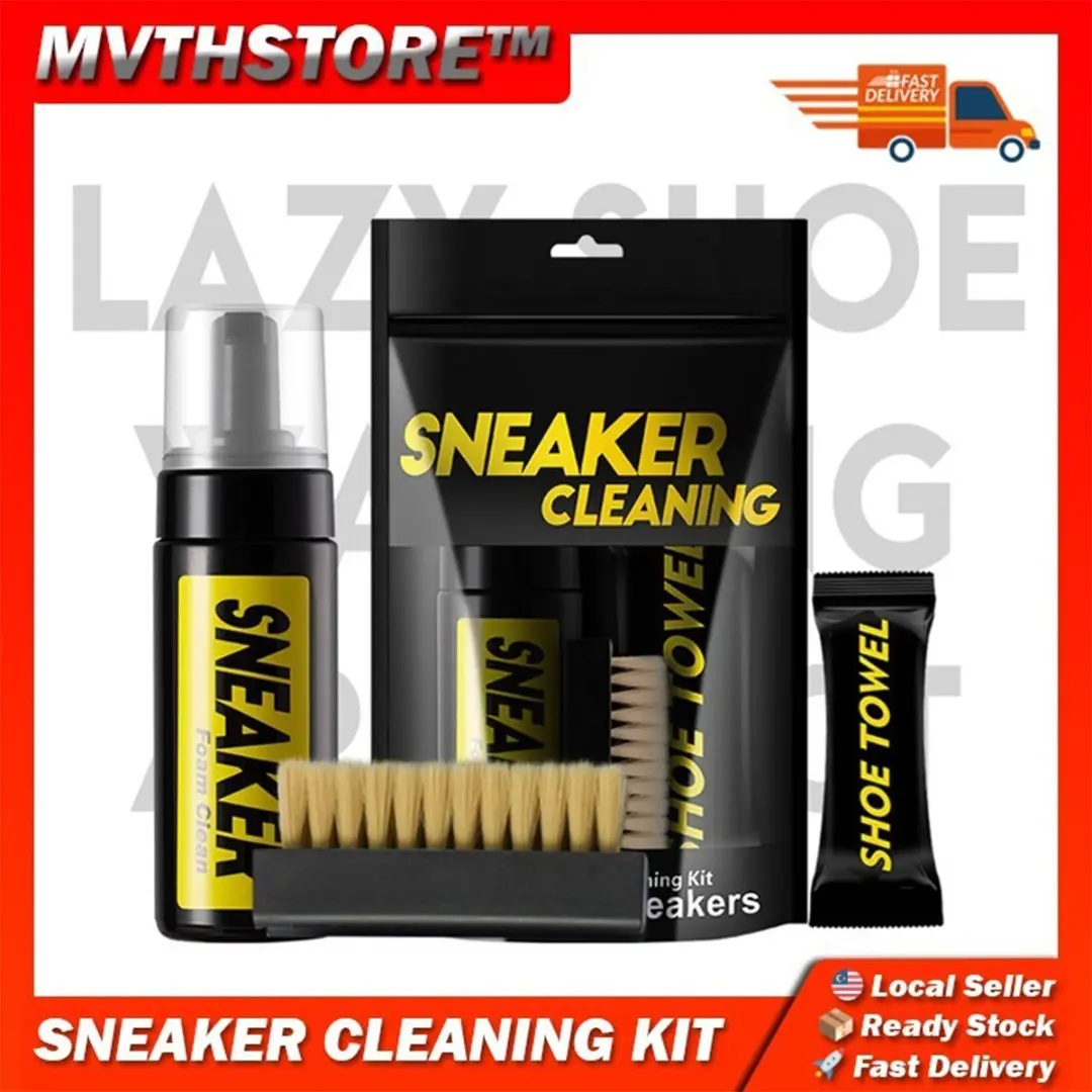 Sneakers Cleaning Kit Shoes Cleaning Combo Kit Shoes Care Cleaning Tool Brush Shoe Safety