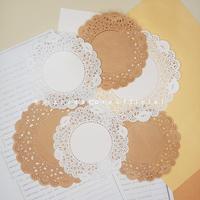 Gambar Paper Doilies COKLAT uk 5,5 inch / Alas Kertas Renda Uk 14 cm dari Anugrah Plastik_NEW Kota Surabaya 4 Tokopedia