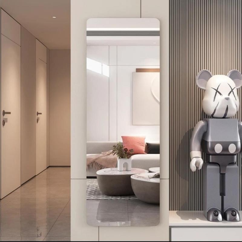 Gương Soi Toàn Thân Kính Nguyên Khối Dán Tường Tủ Cửa Nhà Tắm Size 30x100cm - Chống Vỡ Gương Cao Cấp Decor Phòng Tráng Gương Trang Trí Nhà