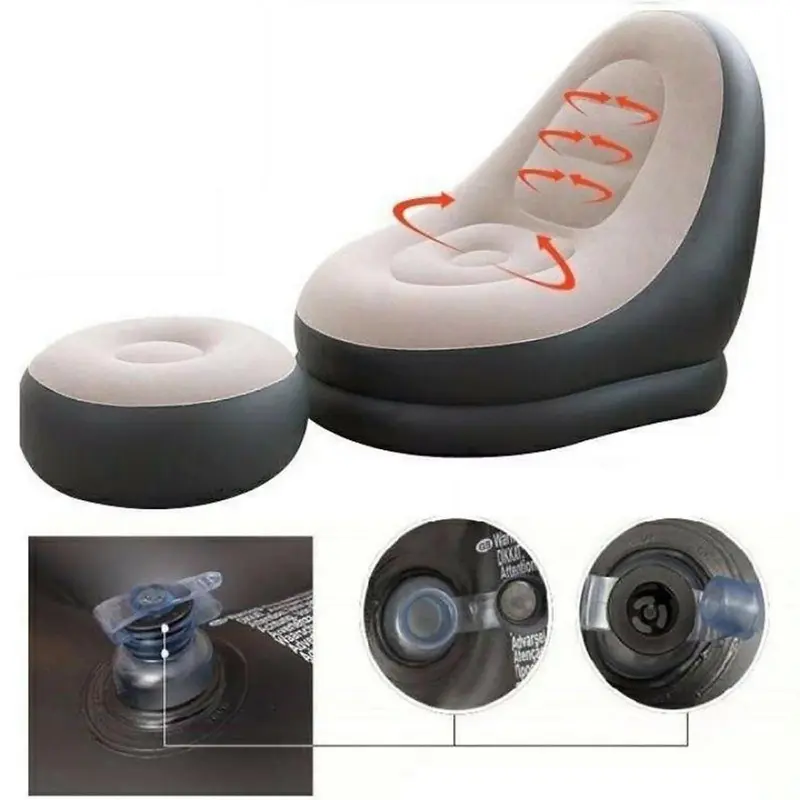 ￼Ghế Đệm Hơi Tựa Lưng, Ghế Hơi Sofa Siêu Êm, Siêu Thư Giãn Hàng Siêu Cấp 1