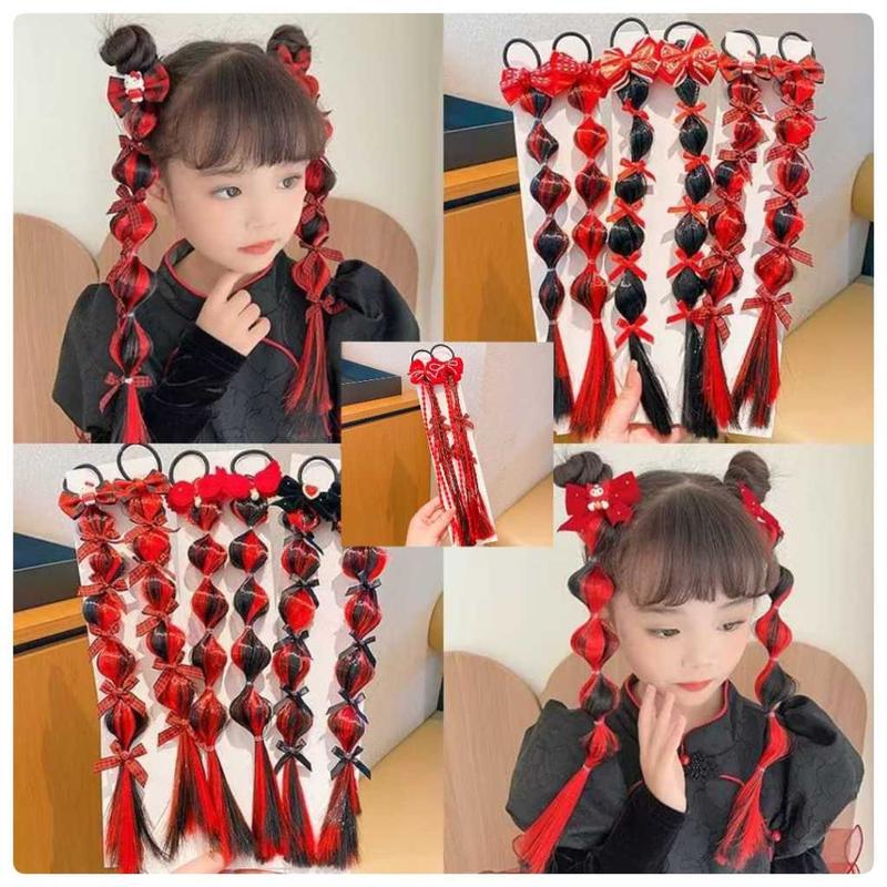 JJ045 ikat rambut Kepang Kuromi Ekor Kuda lucu / Ikat Rambut - Shop ...