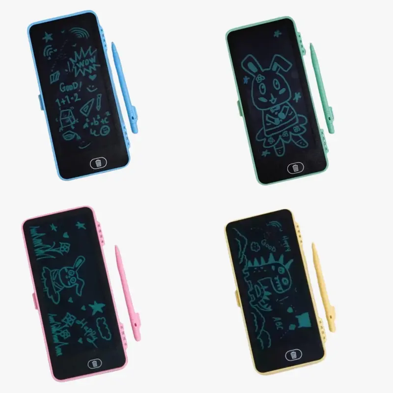 BISA COD S6482 Drawing Pad Anak 2 in 1 / Papan Coret dengan Digital Pad Edukasi Include Digital Pen Alat Asli Toy 1