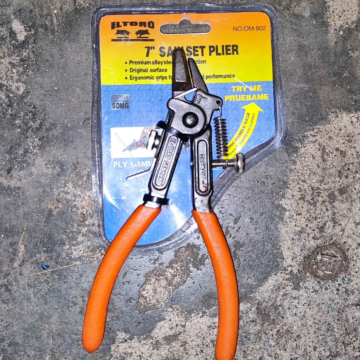 7" Saw Set Plier | El Toro