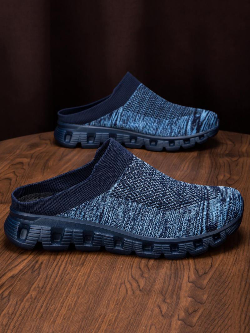 Product Introduction of Men's Casual Breathable Slip-on Black Clogs, Lightweight Comfortable Slides, Outdoor Running Sports Shoes for Men, Slides 6
