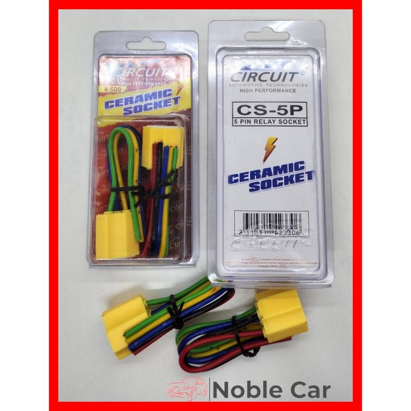 CIRCUIT Relay Ceramic Socket 5 pin (CS-5P) - TikTok Shop Philippines