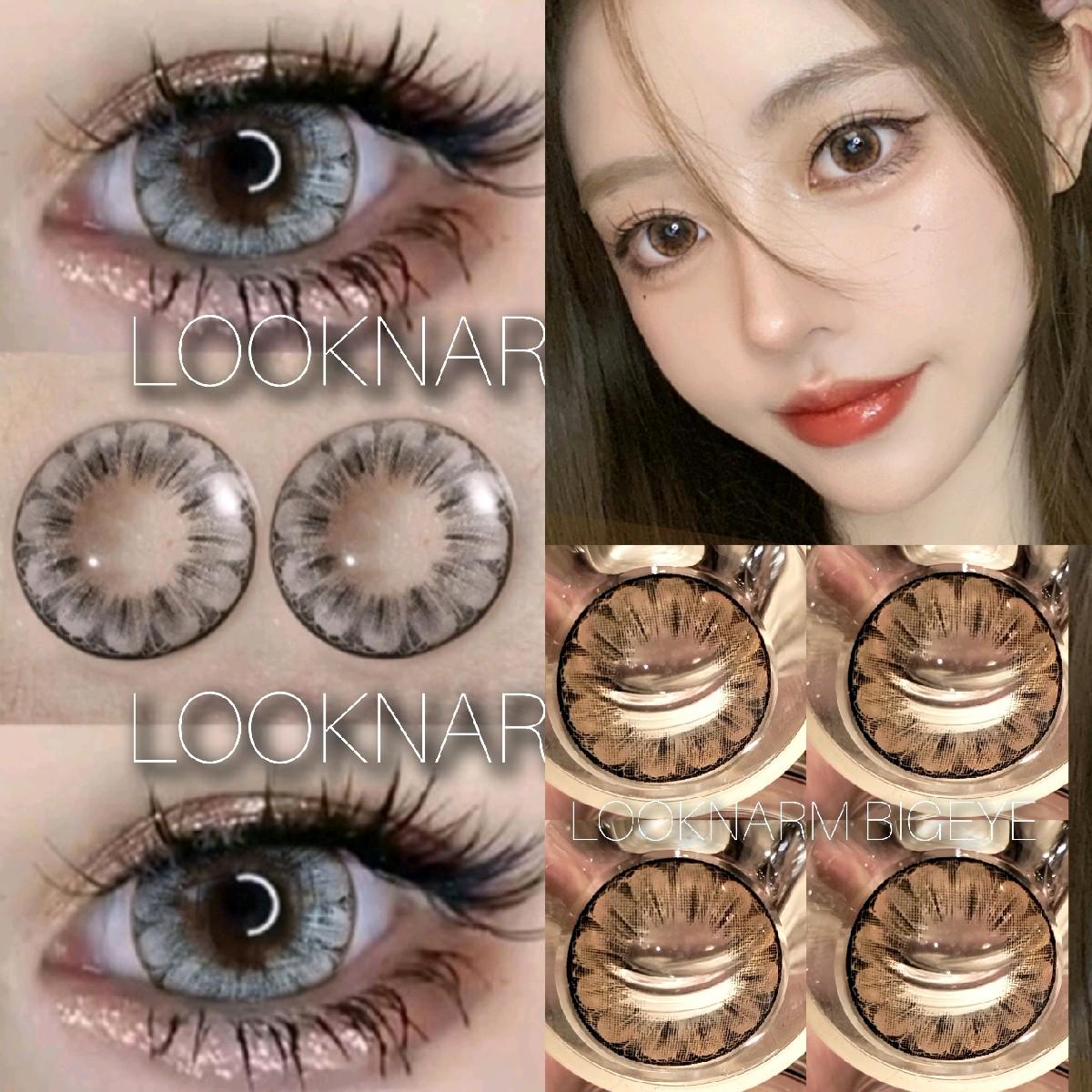 Dais Selena ดอกไม้  Brown, Gray  คอนแทคเลนส์ Dia 14.5 ( สายตา 00 ถึง -1000)