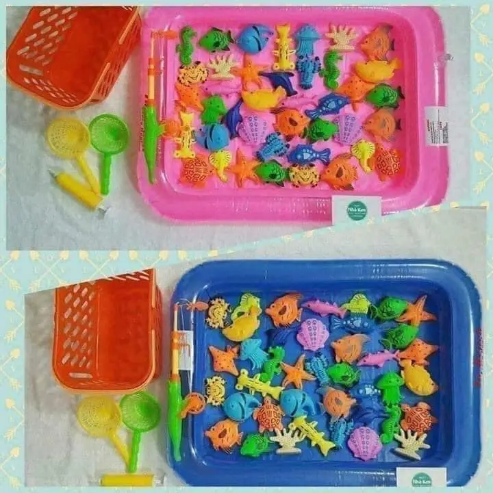 Bộ Câu Cá 2 Cần Đồ Chơi Cho Bé Vui Chơi - 3