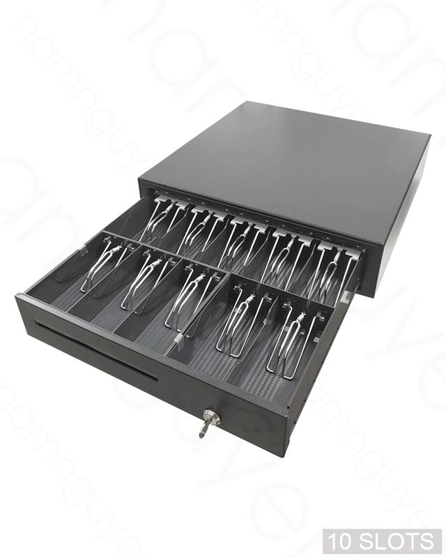 10 ngăn kẹp Ngăn kéo hộp đựng két đựng tiền thu ngân size lớn Maxcode 411