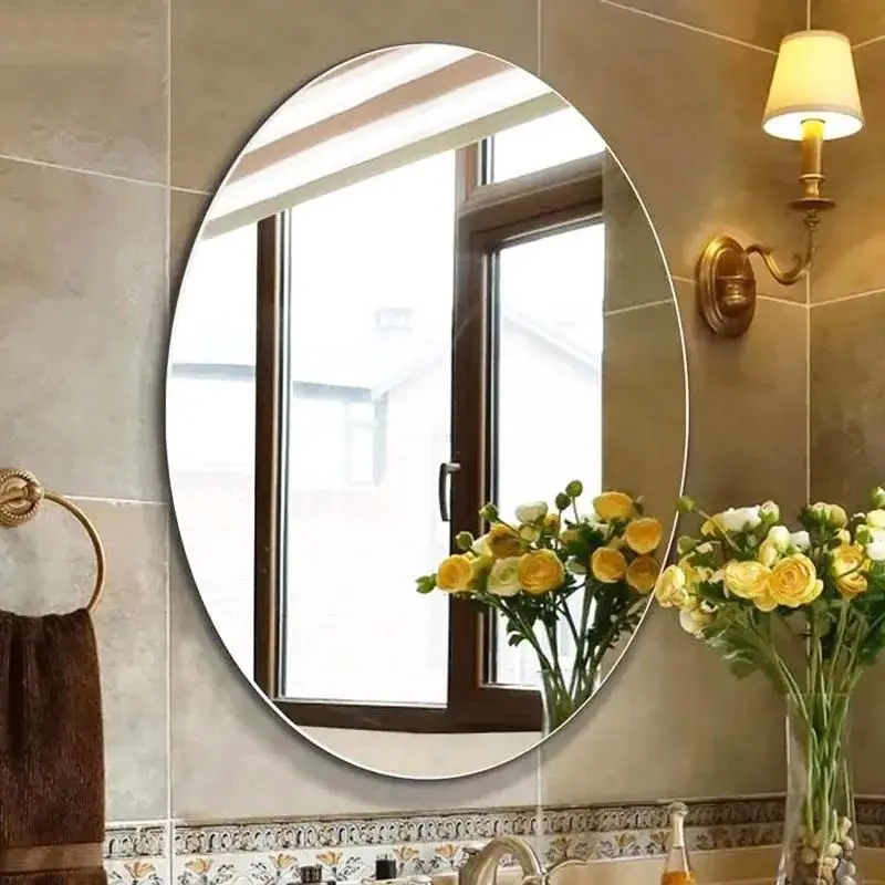 3D Self Adhesive Acrylic Mirror Sticker Home Decoration DIY 3D Mirror for Living Room Bathroom