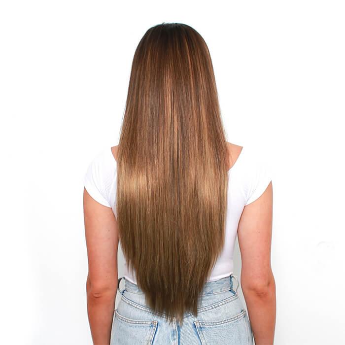 Routes Hair Extensions 22″ Straight Mega Mane Fibre Clip Ins 2