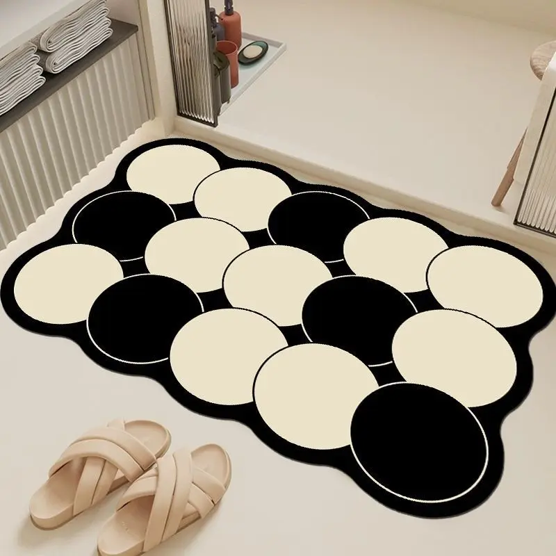 Household Non-Slip Mats Creative Simple American Bathroom