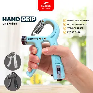 SPEEDS  Alat Latihan Tangan Handgrip 5-60kg Handgrip Olahraga Stregthener Otot Outdoor Cengkeraman Tangan Portabel 011-4