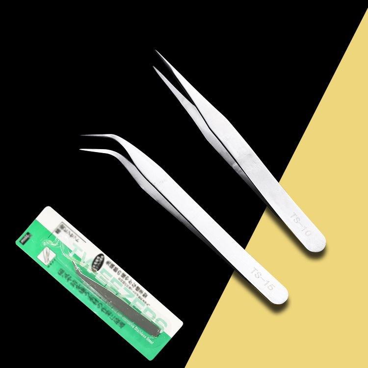COMBO 5 x Nhíp đầu nhọn nhíp nặn mụn gắp mi gắp lông yến chuyên dụng