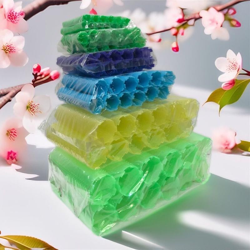 Ống lô uốn tóc Xương uốn tóc lạnh nhiều size 1 bịch 12 cây (Giao màu ngẫu nhiên) Thuận tiện Tạo kiểu tóc Nam Nữ