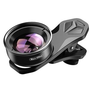 Lente Micro HD de 100mm para Teléfono APEXEL, Lente Micro Profesional 10X para Plantas, Insectos, Joyería, Reloj, Lente para Fotografía Compatible con Todos los Smartphones