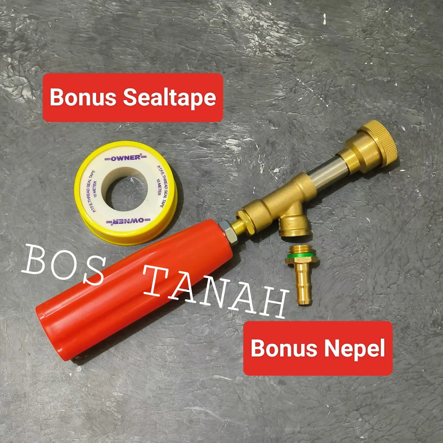 Paket Stik semprotan 20cm Gun steam cuci motor mobil sprayer sancin Car
