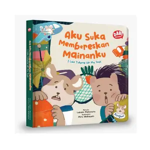 [Mizan] Buku Anak Scb: Aku Suka Membereskan Mainanku (Boardbook)