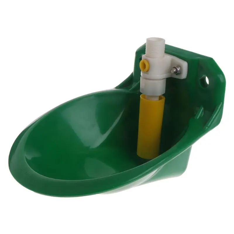 Poultry Watering Cups Automatic Drinker Bowls Chicken Feeder Waterer Poultry Drinking Bowl for Chicken Goat Sheep Rabbit