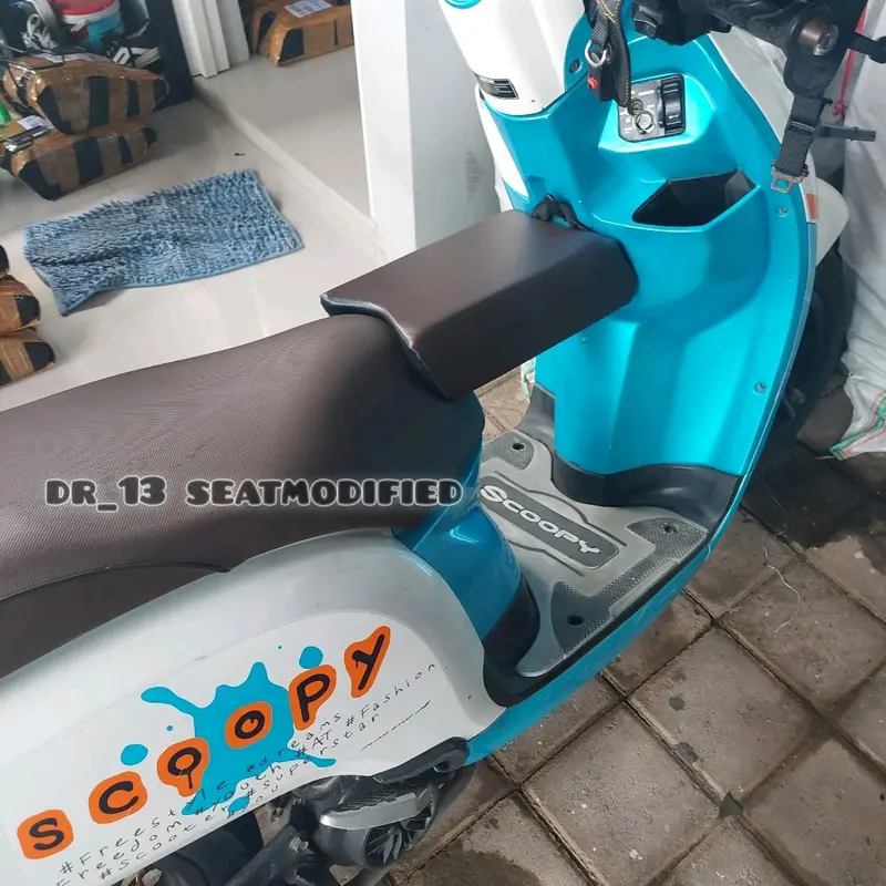 JOK BONCENGAN ANAK HONDA SCOOPY SPECIAL COKLAT 6
