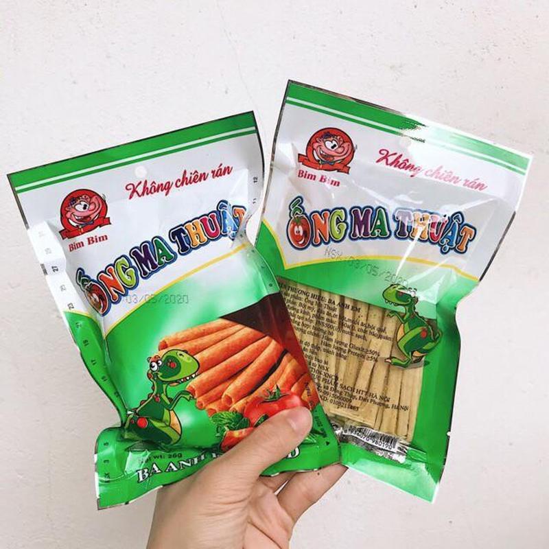 Combo 30 gói Bim Ống Ma Thuật Ba Anh Em Food, Snack Que Ống Ma Thuật 2