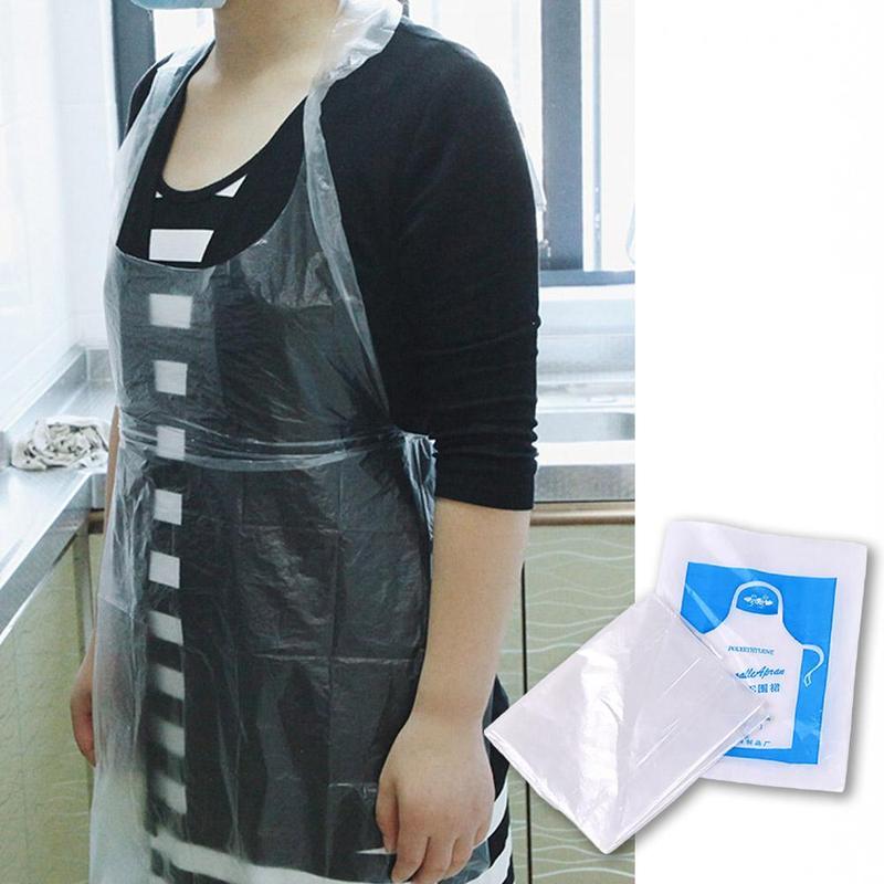 Product Introduction of Waterproof And Oil Proof Disposable Apron Kitchen Cooking Eating Children's Studio Simple Portable And Practical 44