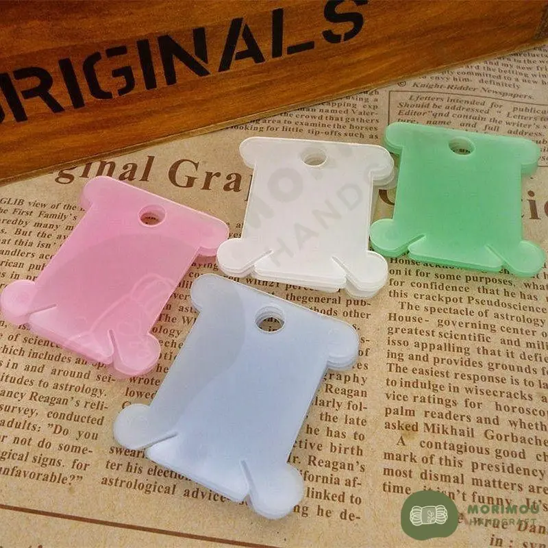DIY Plastic Thread Winder | Cross Stitch Embroidery Bobbin | Yarn ...