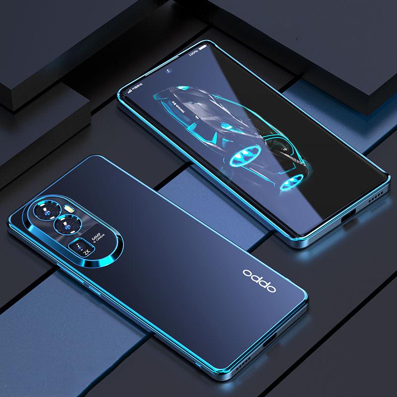 Product Introduction of Luxury Electroplating Transparent Phone Casing For OPPO Reno10 Pro Plus 10Pro 10 5G Reno 10Pro+ 10 10 Pro 2023  Lens All-inclusive Shockproof Hard Phone Case Protective Back Cover 30