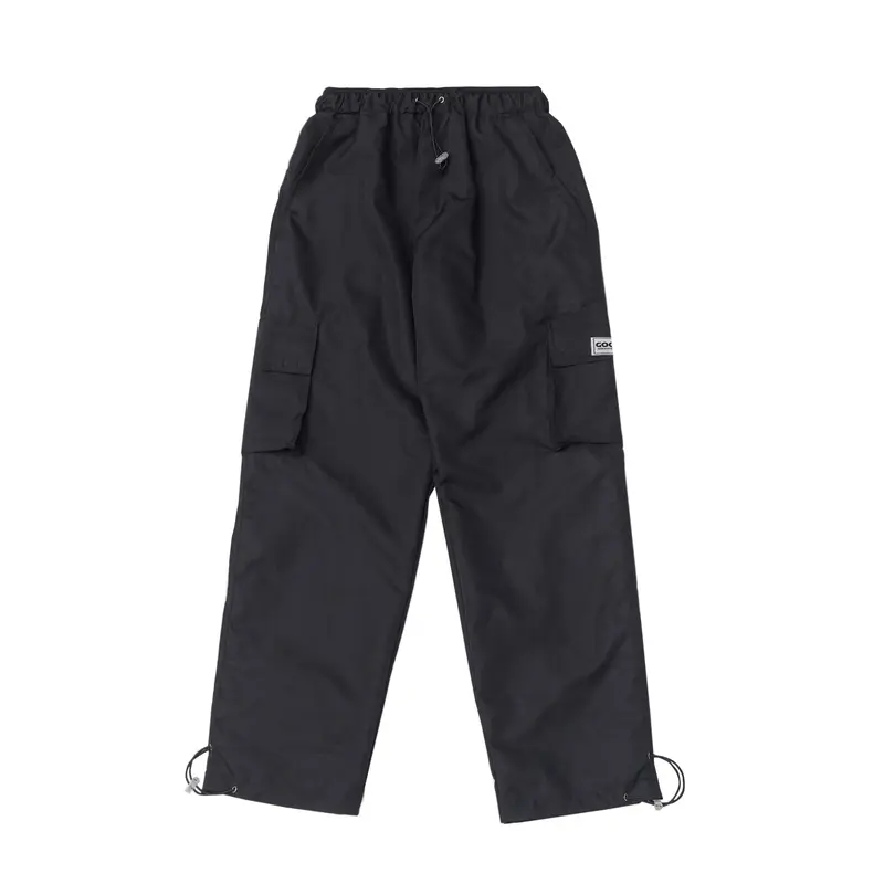 Goovin Track Pants Cargo Parasut Drizzle Celana Panjang Cargo Parasut Fit Slimfit 0