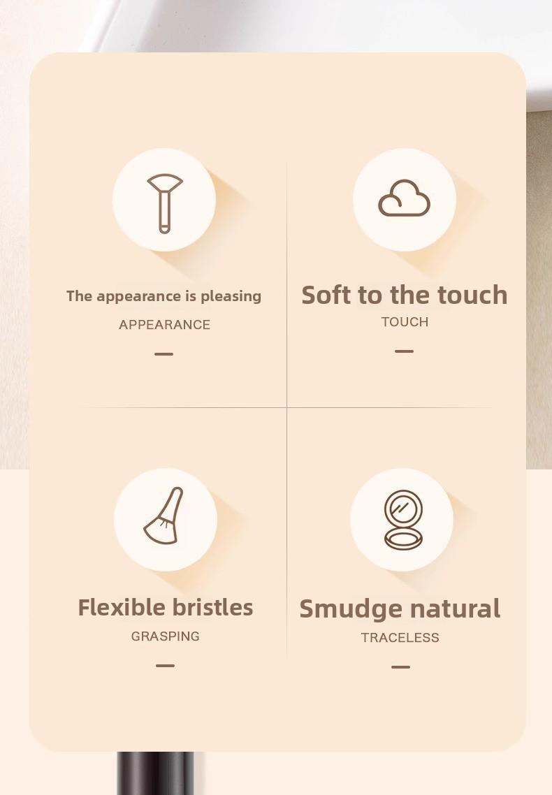 Product Introduction of Cọ Môi, Cọ Che Khuyết Điểm Nhòe Môi Cô Gái, Cọ Trang Điểm, Cầm Tay Cho Người Mới Bắt Đầu, Thích Hợp Cho Son Môi, Dụng Cụ Làm Đẹp cọ  tán  môi 4