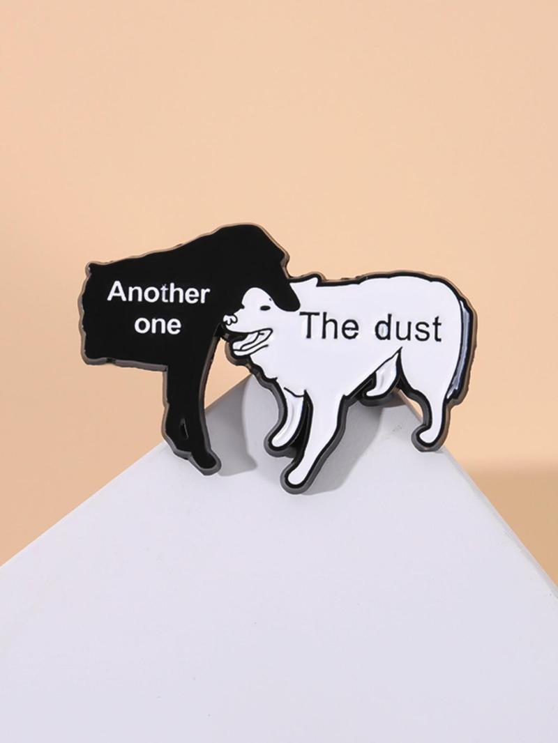 Product Introduction of Cute Animal Themed Pin Brooch, Fashion Alloy Badge for Daily Clothing Decor, Trendy All-match & Exquisite Brooch for Birthday Gift 2