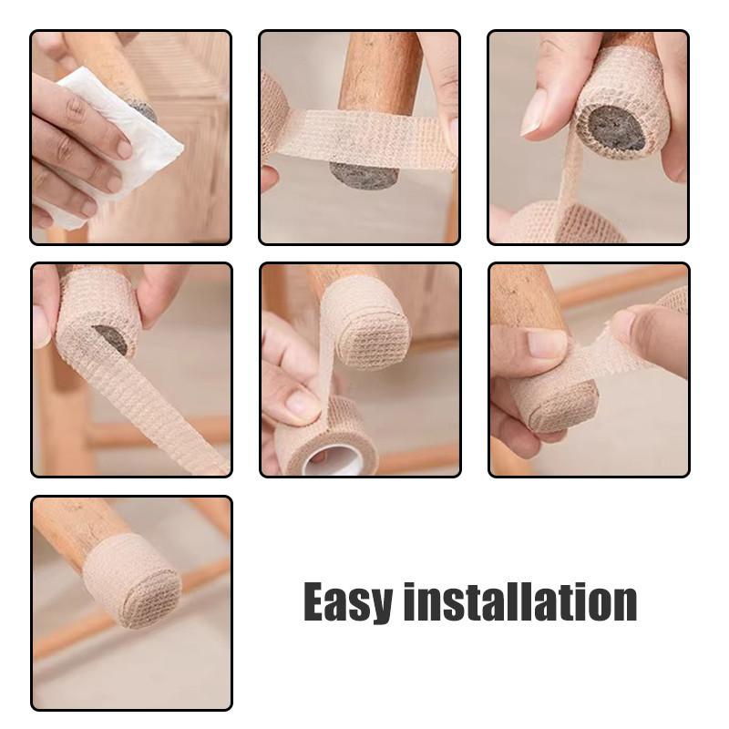 Product Introduction of Thảm Trải Sàn Chống Ồn, Cho Bàn Và Ghế, Bọc Chân Chống Trượt, Bảo Vệ Sàn, Chống Mài Mòn, Băng Dính Tự Dính Đàn Hồi, Thích Hợp Để Bảo Vệ Sàn 14