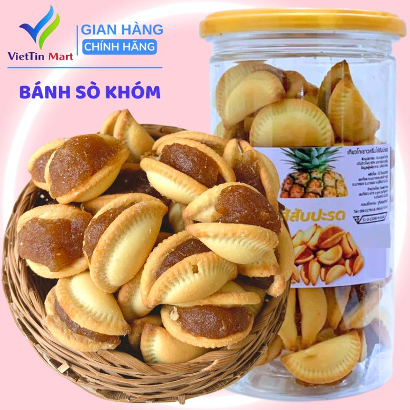 Bánh Sò Khóm Thơm Ngon Thái Lan 350g VietTin Mart