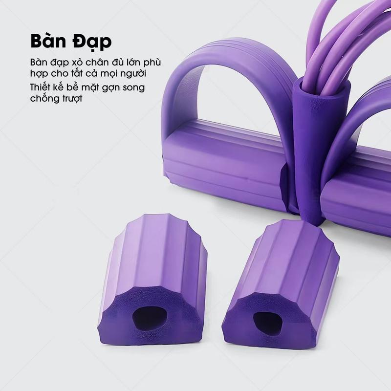 Product Introduction of Foot pedaling and stretching equipment for slimming belly, home fitness for women, multifunctional sit ups, and abdominal stretching assistance Kháng Lực Dây Kháng Lực Tập Cơ Chân 2