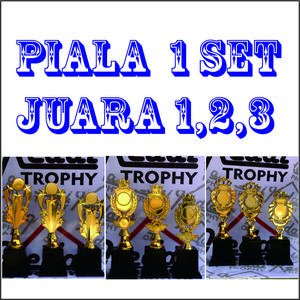 PIALA JUARA 1 SET (JUARA 1,2,3)