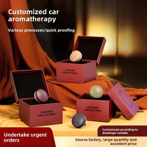 Cross-Border Hot Sale Sheepskin Car  Logo Gift Box Car Vent Fragrance Car Supplies Car  toilets cent kiron ascent  diffuser longlasting fragrance deodorizer bakhoor sunnah home spray sgtiktok shop Pure Essential Auto toilet freshener bath fizzer