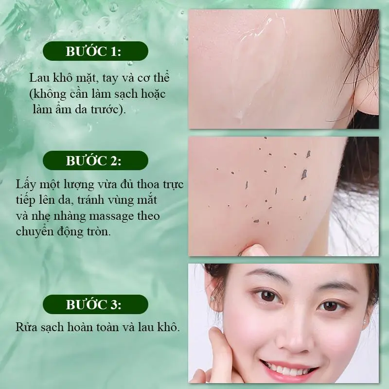 1PC 35000₫ SHEEureka Chlorella Exfoliating dành cho mặt tẩy tế bào chết Kiểm soát dầu Làm sạch sâu | Tẩy tế bào chết thu nhỏ lỗ chân lông Tươi mới | Phù hợp với mọi loại da 2
