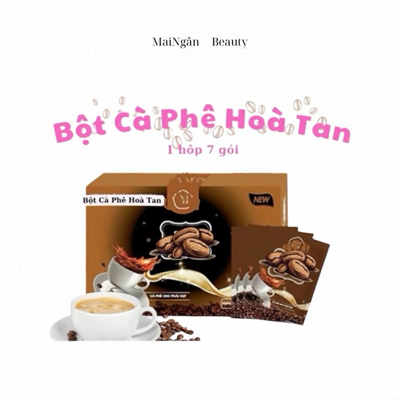 [ Mới ] Bột Cà Phê Sữa Hoà Tan Dạng Bột Đóng Gói