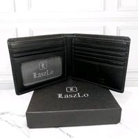 Gambar Dompet kulit pria kulit asli motif jeruk slot foto Laszlo LZ221L Genuine Leather Kartu - Black jeruk dari Fiorenza Bags Kota Administrasi Jakarta Pusat 5 Tokopedia