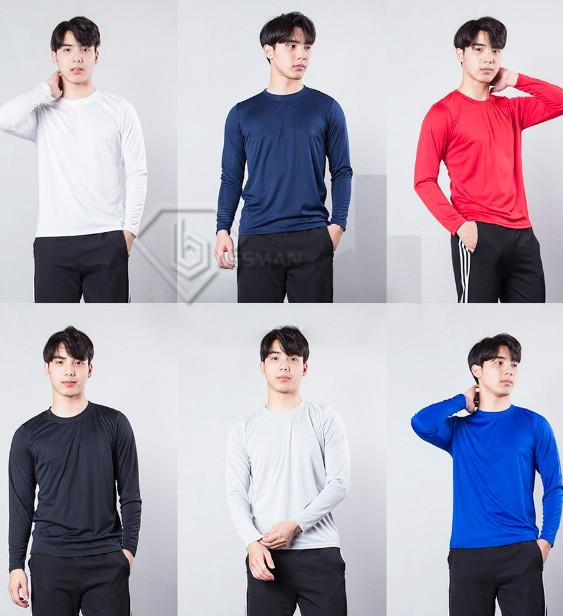  COMBO 5 Áo thun Nam – Áo thun tay dài Giữ nhiệt thể thao cao cấp – Chuẩn gym mặc nhà dạo phố - Nhiều màu - Thun lạnh M031 XM 