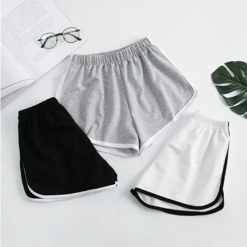 Thin Sports Shorts Women's Running Pants Loose Casual Three-Point Shorts 6