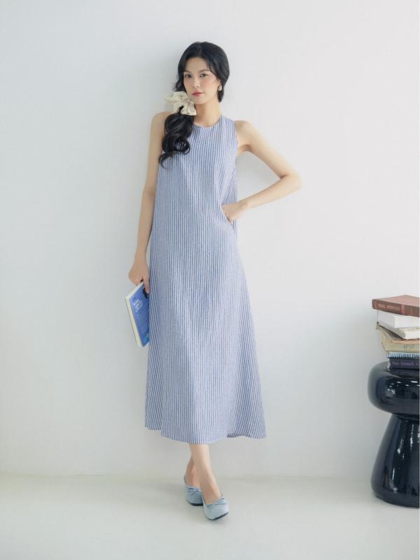 OLV - Đầm kiểu suông dáng dài Eydis Loose Dress 4