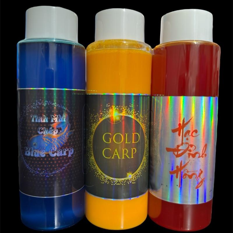 Combo 3 Chai chuyên chép 210ml Tặng 1 chai đường đen. Fishing Bắt Cá mồi câu Đi Câu