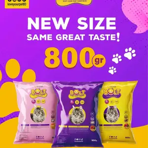 Bolt cat food 800g fresh pack