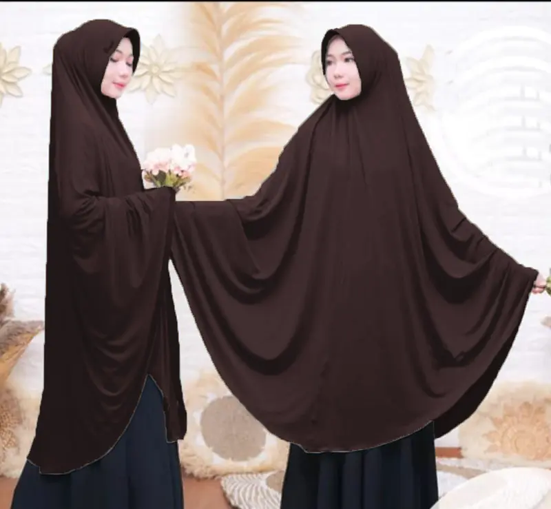 Hijab Syari Jumbo Jilbab Instan jersy premium XXXXL 2