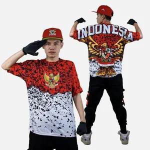 KAOS GARUDA INDONESIA FULL PRINTING Cepat Kering Jersey Motif