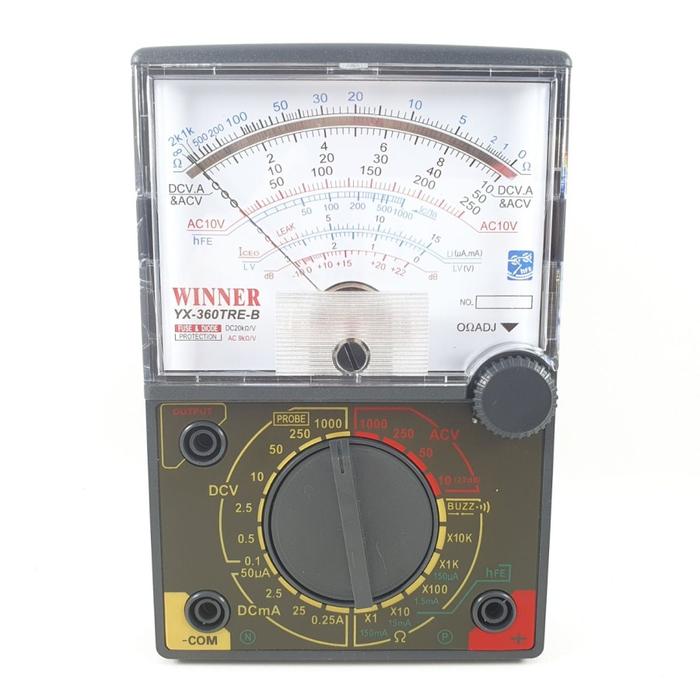 Jual Multimeter Winner YX360TREB Multitester Analog YX-360TREB Tester ...